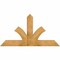 Ekena Millwork Richland Rough Sawn Timber Gable Bracket, Western Red Cedar, 60"W x 32"H x 4"D x 6"F, 13/12 Pitch GBW060X32X0406RIC00RWR - alternate 1